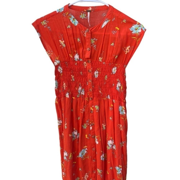 Free People Dresses Greatest Day Smocked Mini Dress I Size: XS - Picture 5 of 10